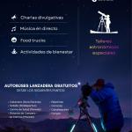 Cartel programa evento eclipse